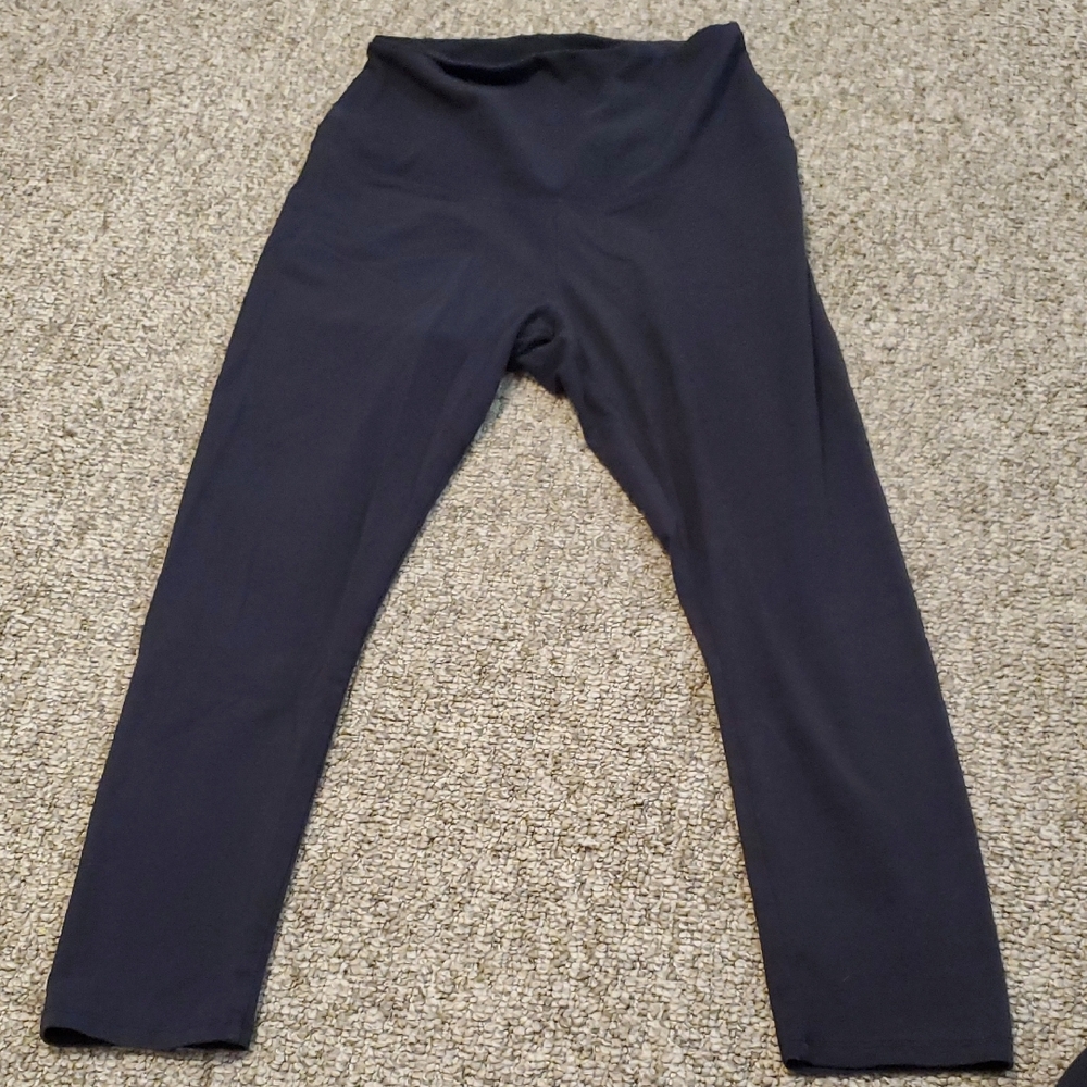 Black High-Waisted Leggings